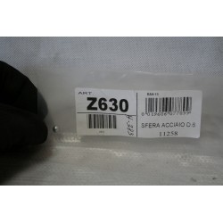 Sfera acciaio D.6 per baule...