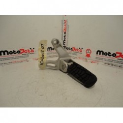 Pedana posteriore sinistra footpeg bracket left footrest Ktm Duke 690 10 15