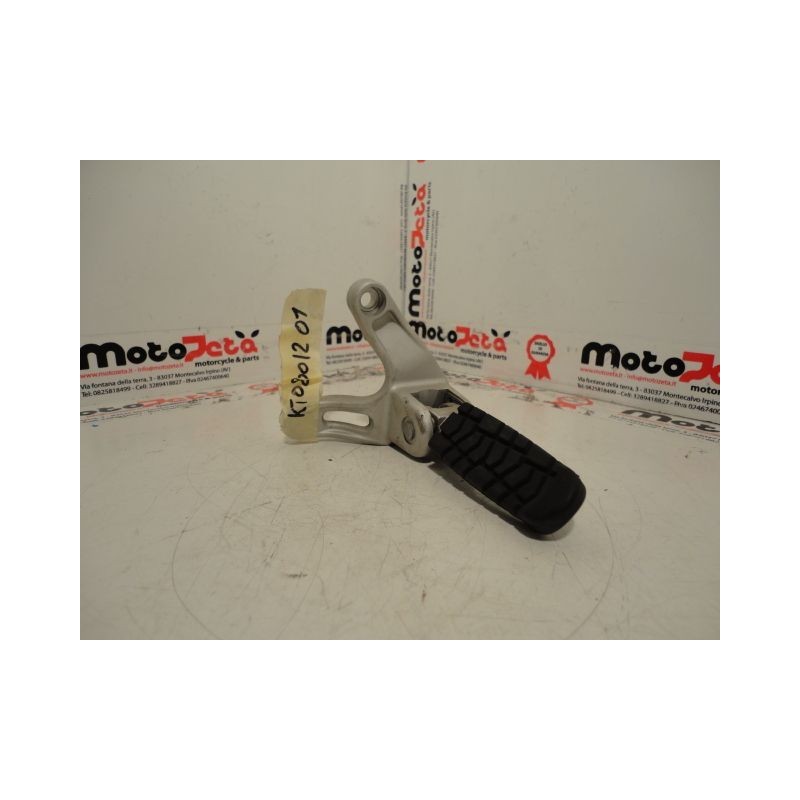 Pedana posteriore sinistra footpeg bracket left footrest Ktm Duke 690 10 15