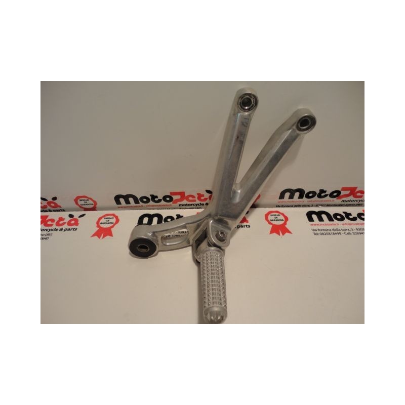 Pedana posteriore destra right footpeg footboard Yamaha YZF R6 99 02