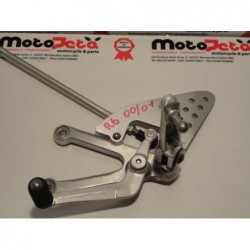 Pedana anteriore sinistra cambio left shift footpeg bracket rechter footrest Yamaha YZF R6 01-02