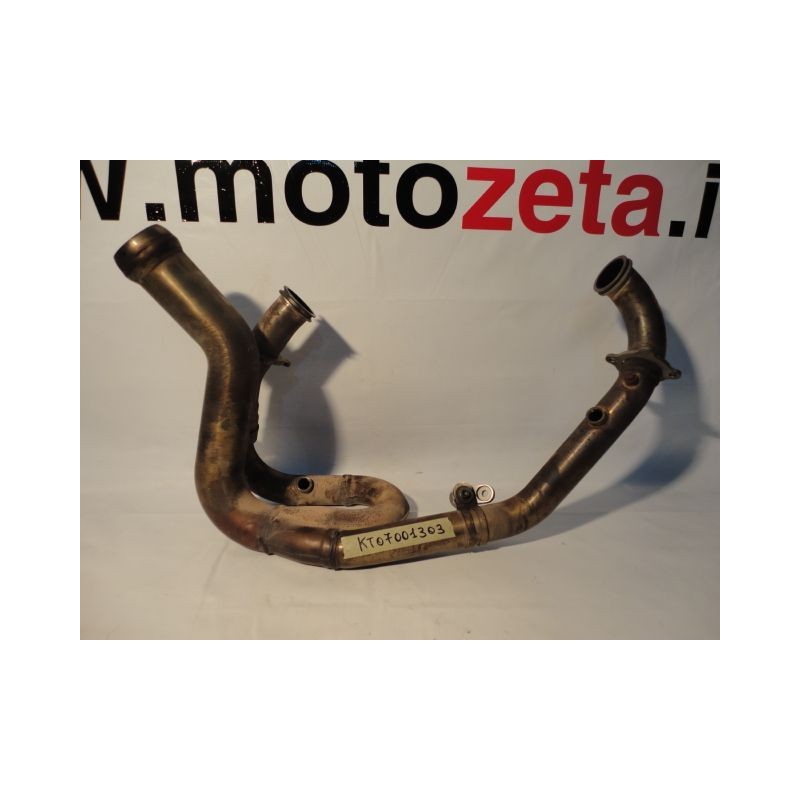 Collettore scarico originale usato Exhaust Manifolds Krümmer Auspuff KTM Super Duke 990 05 07