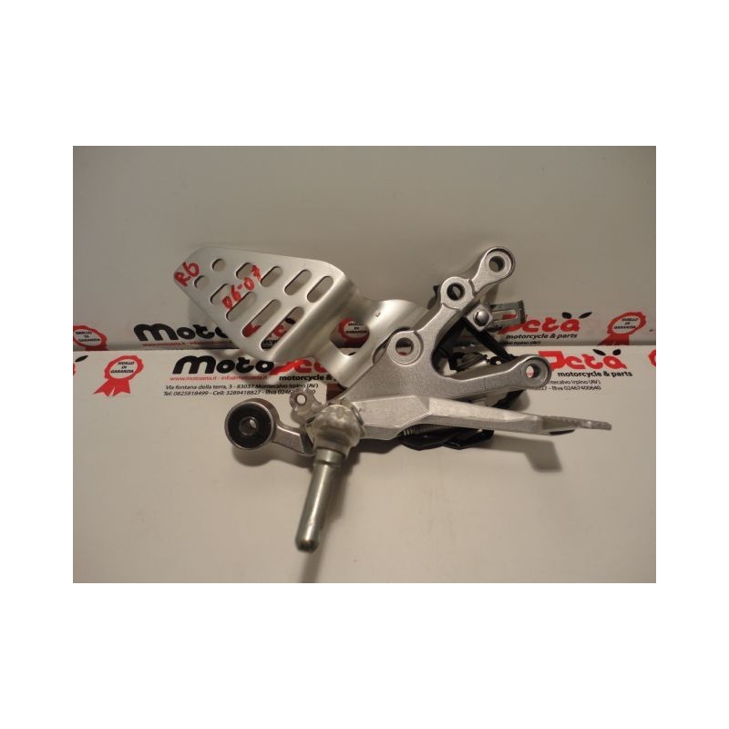 Pedana anteriore destra freno brake footpeg bracket rechter yamaha R6 06 07