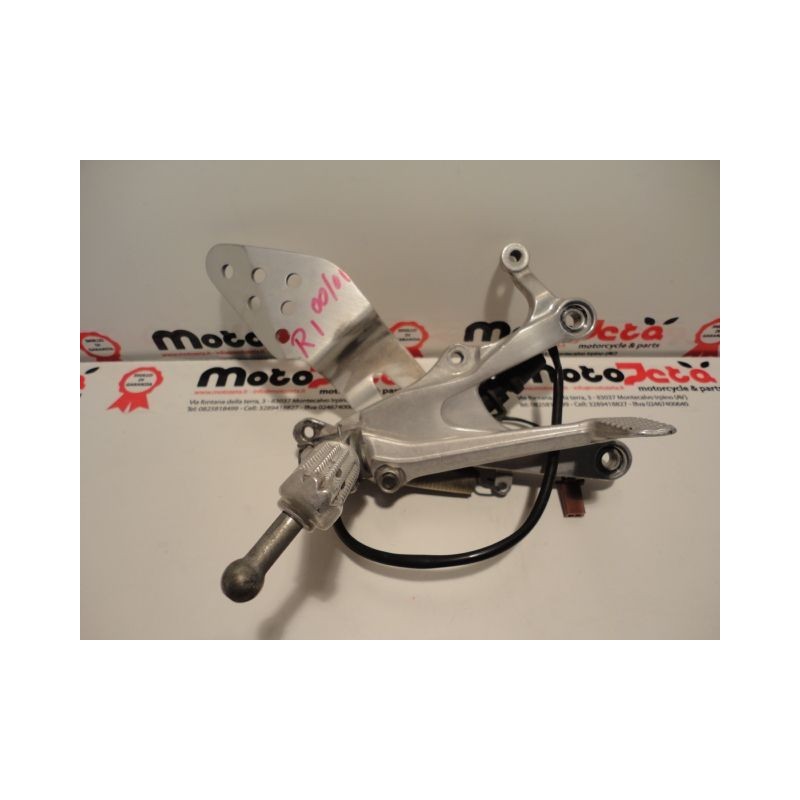 Pedana anteriore destra freno brake footpeg bracket rechter yamaha YZF R1 00 01