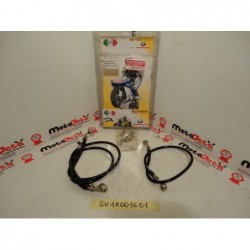 Kit Tubi freno Treccia  brake hose Suzuki gsxr 1000 07 08 Goodridge