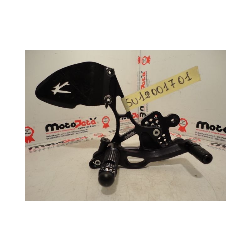 Pedana arretrata destra brake footpeg right bracket rechter footrest SUZUKI GSXR 600-750 06-07