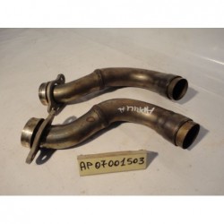 Collettori scarico Posteriori originali usati Rear Exhaust Manifolds Krümmer Auspuff Aprilia RSV 4 09 14