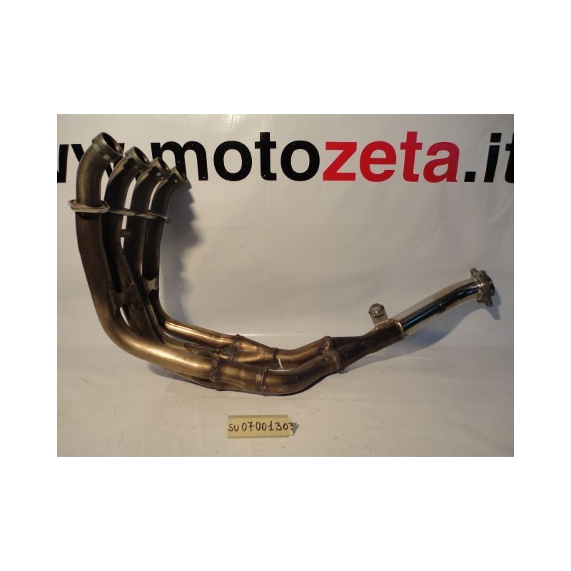 Collettori scarico originali usati Exhaust Manifolds Krümmer Auspuff Suzuki Gsx-r 600 750 04 05