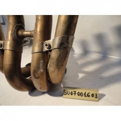 Collettori scarico originali usati Exhaust Manifolds Krümmer Auspuff Suzuki Gsx-r 600 750 06 07