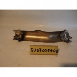 Paratia paracalore scarico terminale originale exhaust cover Suzuki Sv 650 03 06