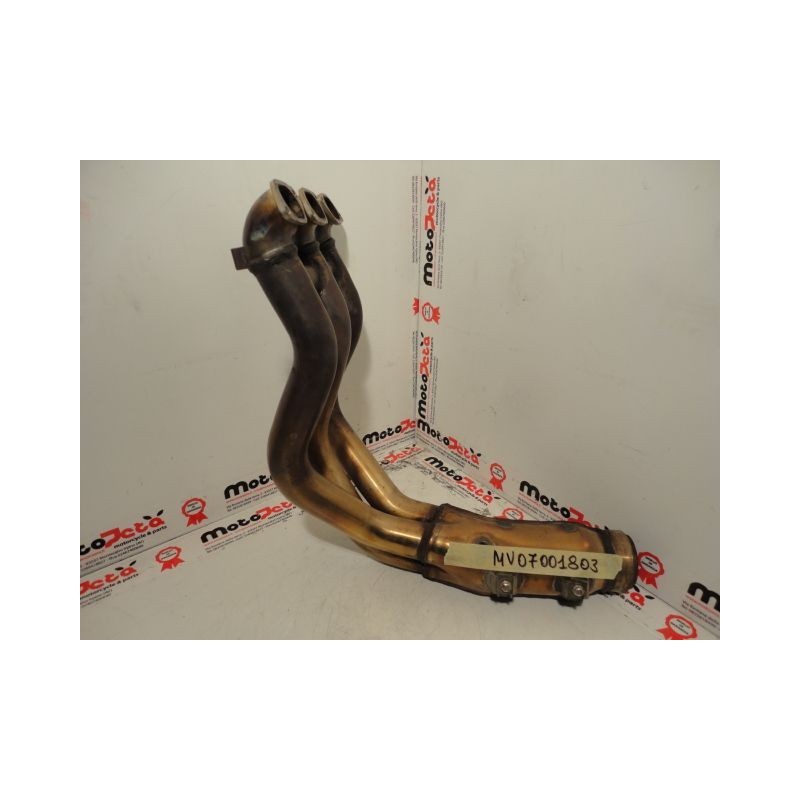 Collettore scarico Exhaust Manifolds Krümmer Auspuff Mv Agusta Brutale 675 800