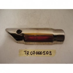Paratia paracalore scarico exhaust cover triumph street triple 675 06 12