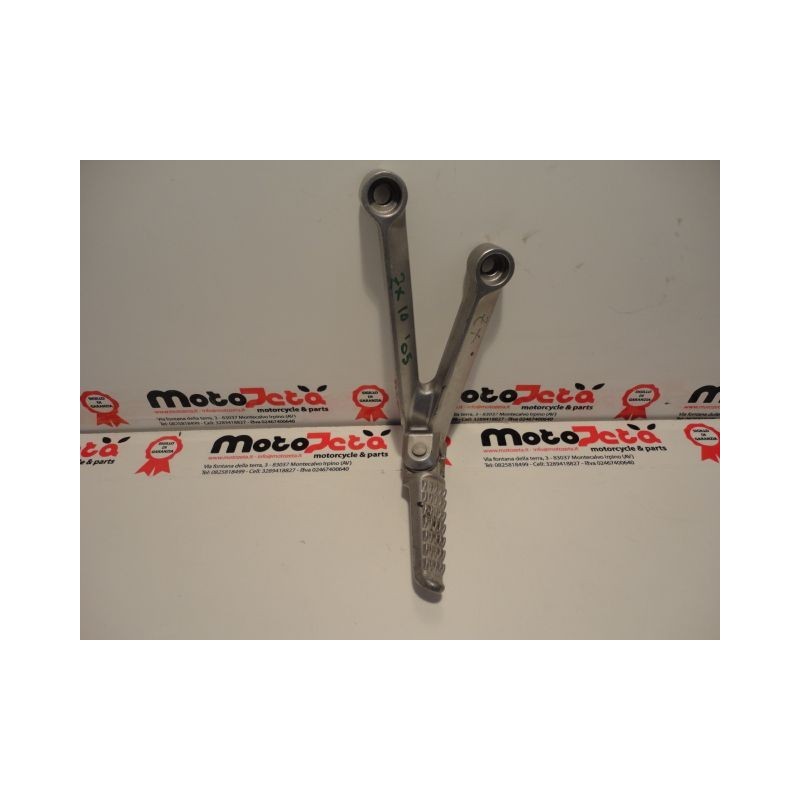 Pedana posteriore sinistra left footpeg footboard Kawasaki Ninja ZX10R 04 05