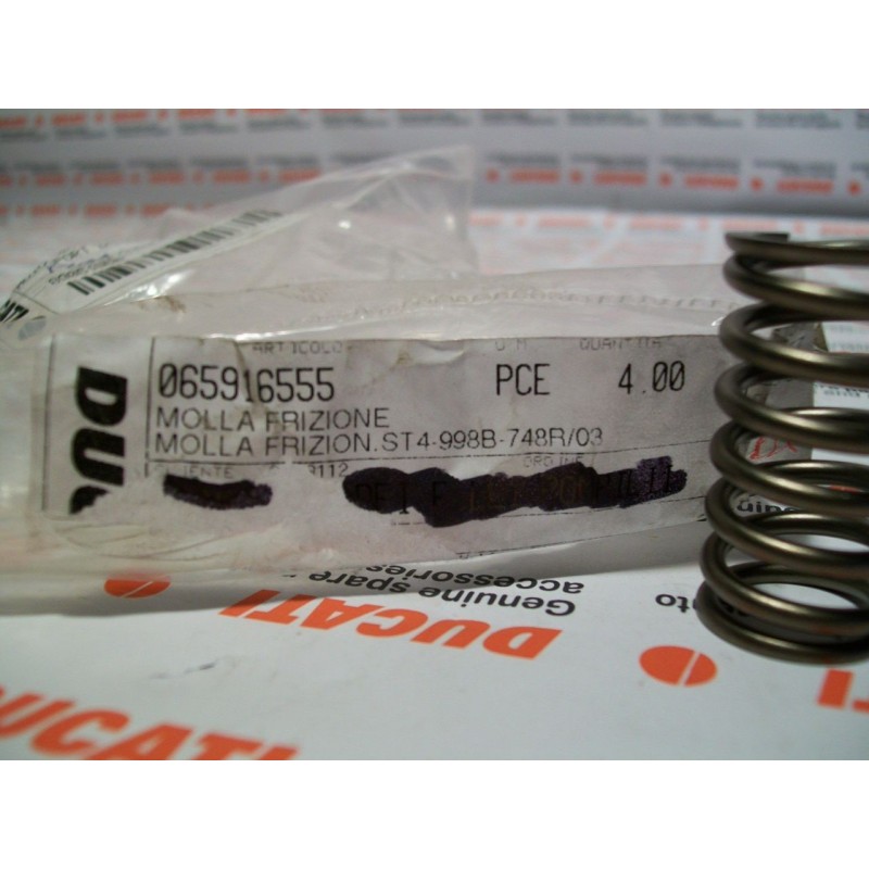Molla frizione new spare clutch part spring Ducati 748 998 916 996 065916555