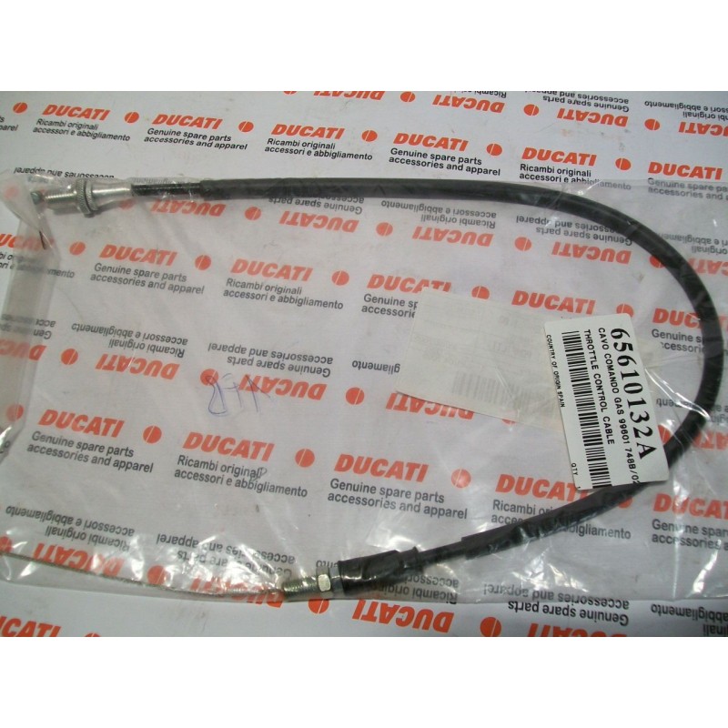 Cavo comando accelleratore gas throttle control cable Ducati 998 996 65610132A