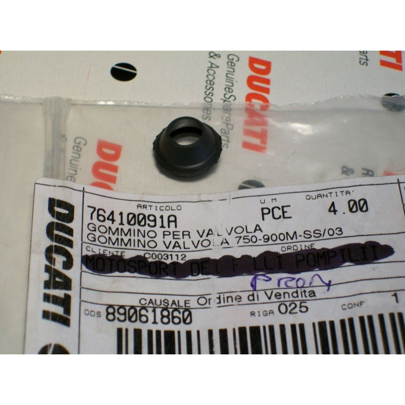 Paraolio Valvola nuovo seal valve new Ducati mh 900 ss 750 desmosedici 76410091a