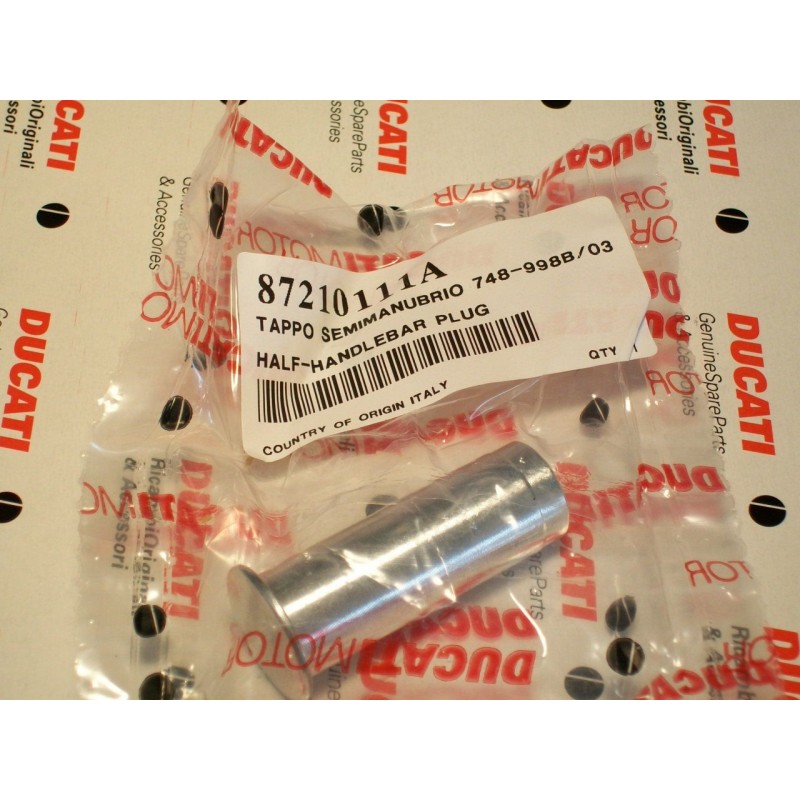 Tappo Pesi Manubrio half handlebar plug cap Ducati 748 998 916 996 750 87210111A