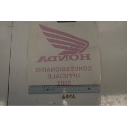 Adesivo insegna per interno...