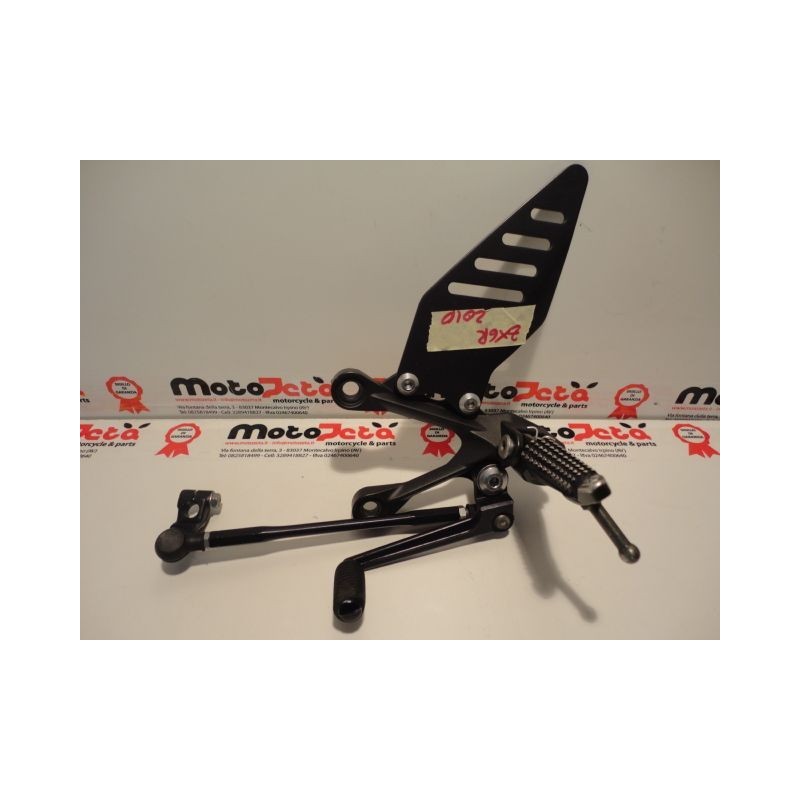 Pedana anteriore sinistra cambio left shift footpeg bracket Kawasaki Zx6R 10 16