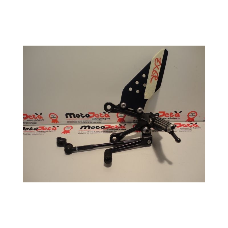 Pedana anteriore sinistra leftfootpeg bracket footrest Kawasaki ZX6R 07 08