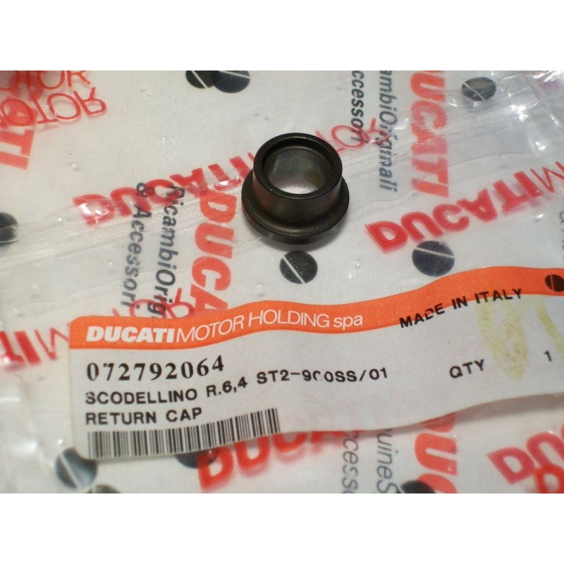 Scodellino di ritorno new valve return cap shim Ducati monster 6,40mm 072792064