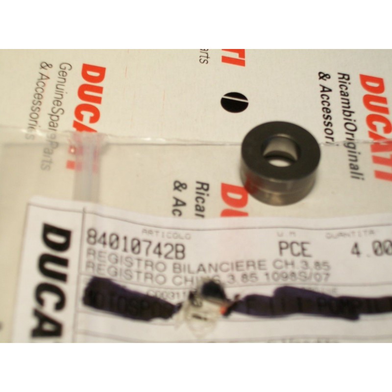 Registro bilanciere chiusura new closing Rocker arm Ducati 1098 3,90 84010752B