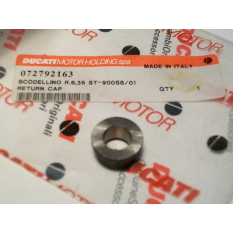 Scodellino di ritorno valve return cap shim Ducati st 900 ss 6,35mm 072792163