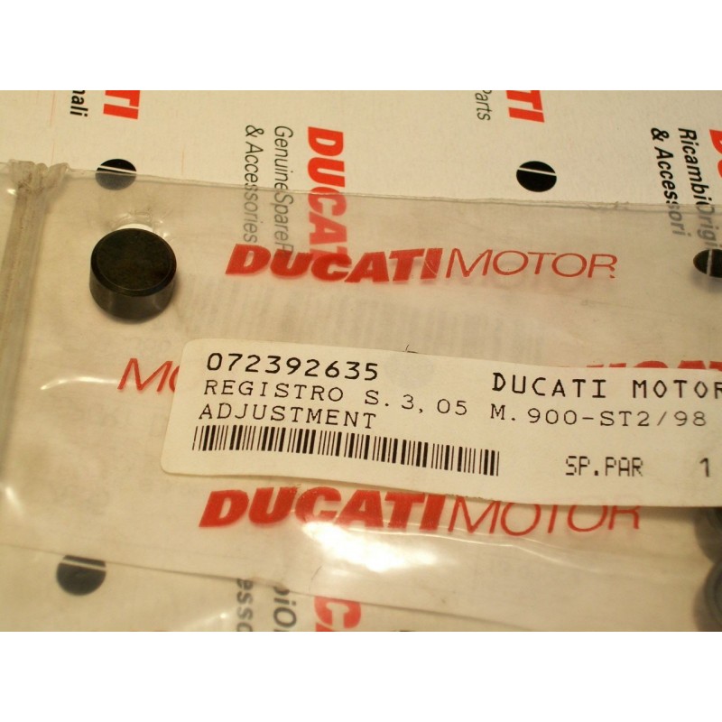 Registro bilanciere scodellino Rocker arm Ducati monster st2 s 3,05 mm 072392635