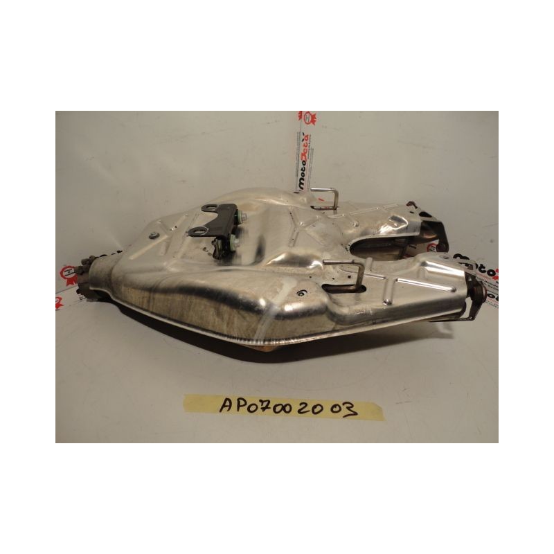 Scarico Terminale originale original axhaust Aprilia Dorsoduro 750 08 14