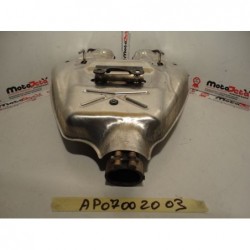 Scarico Terminale originale original axhaust Aprilia Dorsoduro 750 08 14