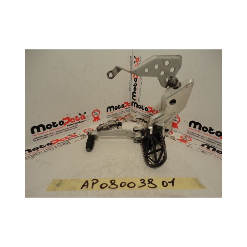 Pedana ant sx cambio footpeg footrest Aprilia Dorsoduro 750 08 14