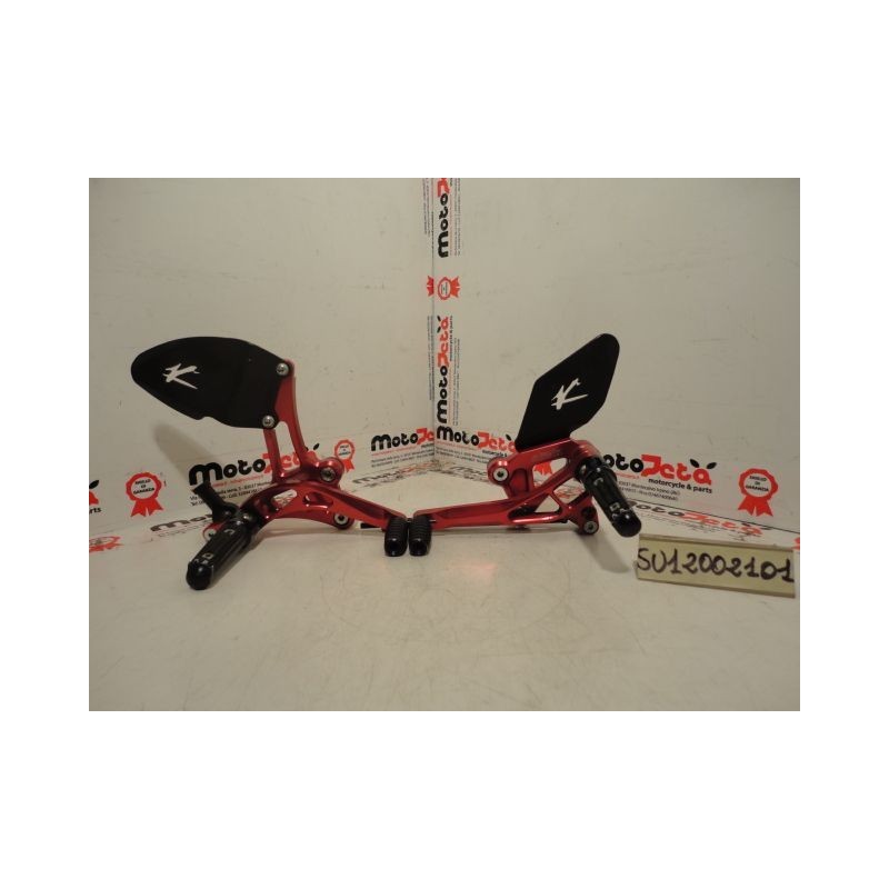 Pedane arretrate brake footpeg bracket rechter footrest Suzuki Gsxr 1000 05 06