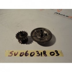 Ingranaggio ruota libera motor gear free wheel suzuki gsxr 600 750 01 03
