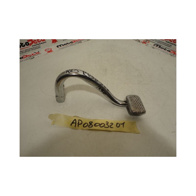 Pedale anteriore dx freno brake pedal treadle footrest aprilia red rose 50 88 90