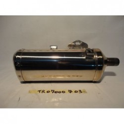Marmitta scarico terminale Destro right Exhaust triumph speed triple 1050 08 10