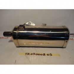 Marmitta scarico terminale sinstro left Exhaust triumph speed triple 1050 08 10