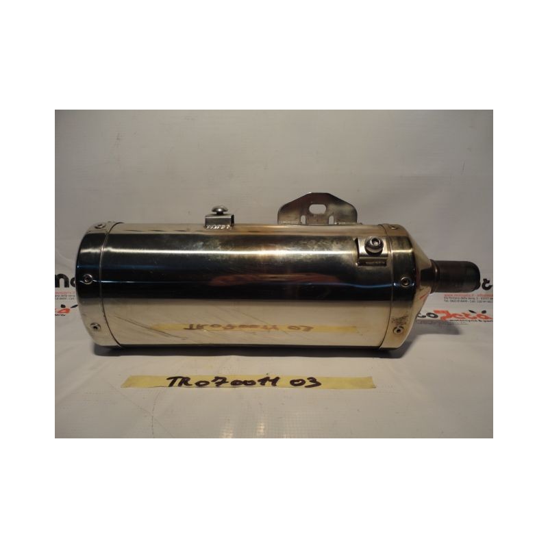Marmitta scarico terminale destro right Exhaust triumph speed triple 1050 05 07