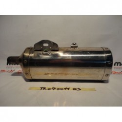 Marmitta scarico terminale destro right Exhaust triumph speed triple 1050 05 07