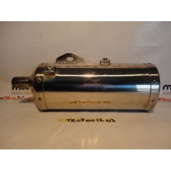 Marmitta scarico terminale sinistro left Exhaust triumph speed triple 1050 05 07