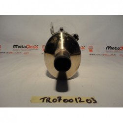 Marmitta scarico terminale sinistro left Exhaust triumph speed triple 1050 05 07