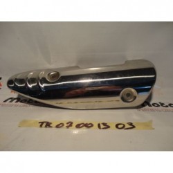 Paratia paracalore destro right exhaust cover triumph speed triple 1050 05 07