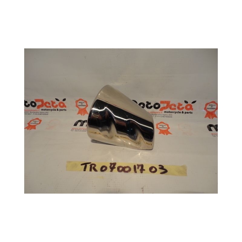 Paratia scarico SX LEFT exhaust cover rear triumph speed triple 1050 05 07