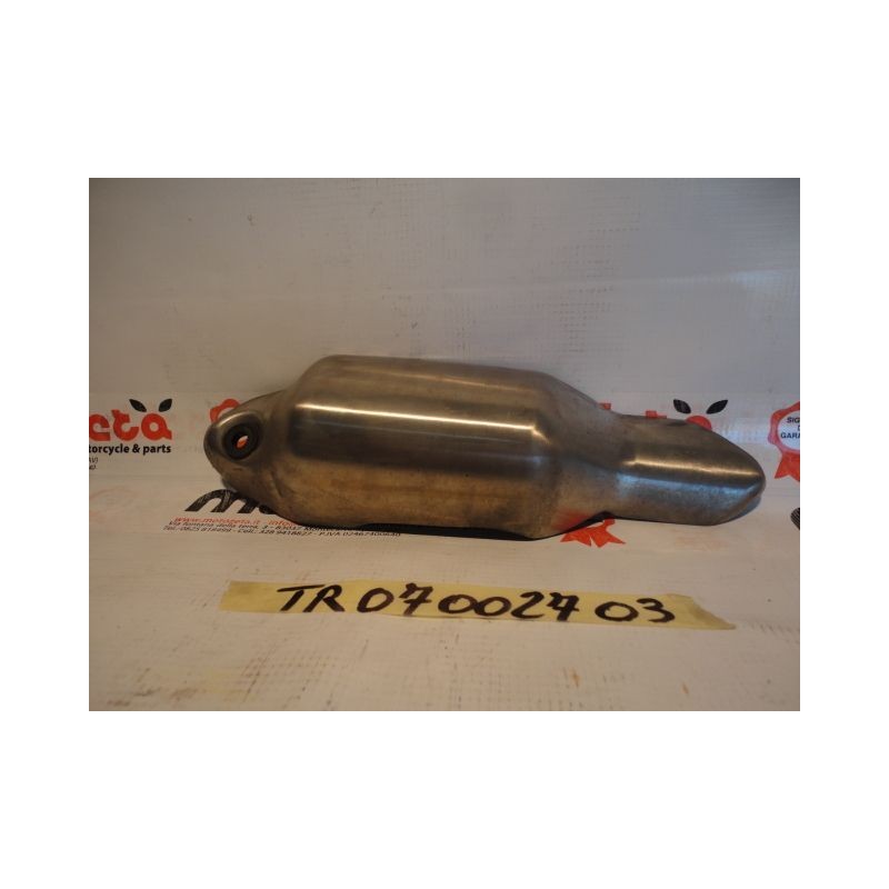Paratia paracalore scarico exhaust cover triumph tiger 800 10 14