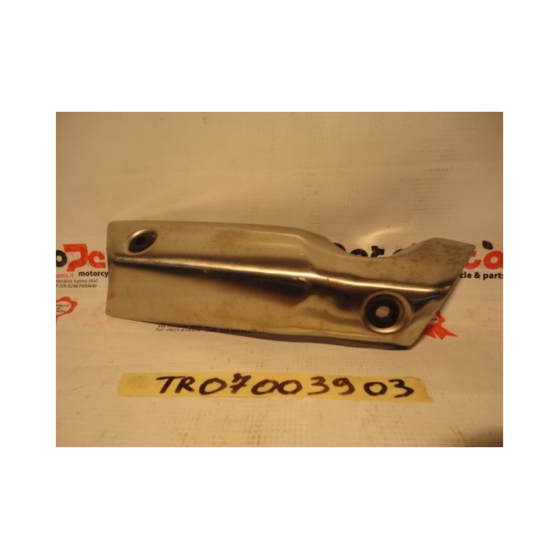 Paratia paracalore scarico exhaust cover Triumph street triple 675 13 15