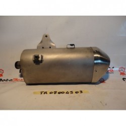 Marmitta scarico terminale sinistro left Exhaust triumph speed triple 1050 11 15