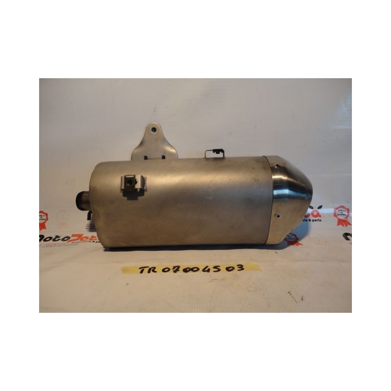 Marmitta scarico terminale sinistro left Exhaust triumph speed triple 1050 11 15
