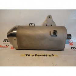 Marmitta scarico terminale sinistro left Exhaust triumph speed triple 1050 11 15