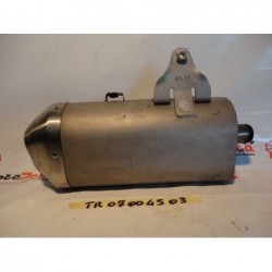 Marmitta scarico terminale sinistro left Exhaust triumph speed triple 1050 11 15