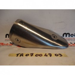 Paracalore scarico sinistro left exhaust cover triumph speed triple 1050 11 15