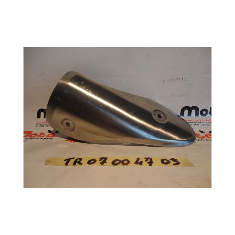 Paracalore scarico sinistro left exhaust cover triumph speed triple 1050 11 15